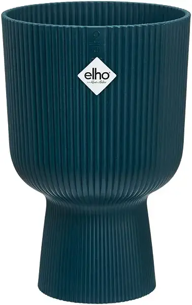 ELHO Calix Pot Cover 14cm in Dark Blue